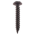 Blackjax Screw PZ2 RND Black - 6 x 1 | Box of 200