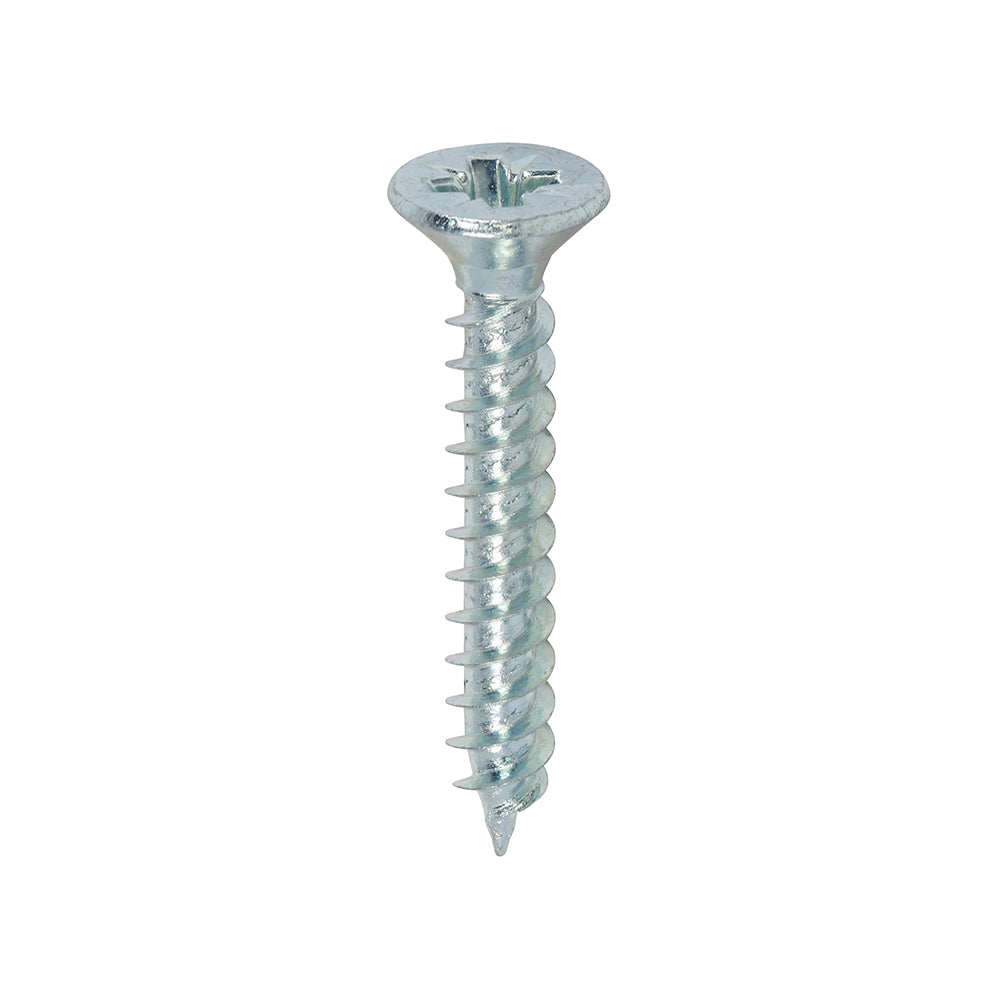 Twin Woodscrew PZ2 CSK Zinc - 7 x 1 | Box of 200