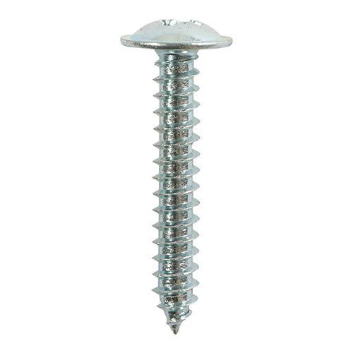 S/Tapping Screw PZ2 FLG - BZP - 8 x 1 | TIMpac of 12