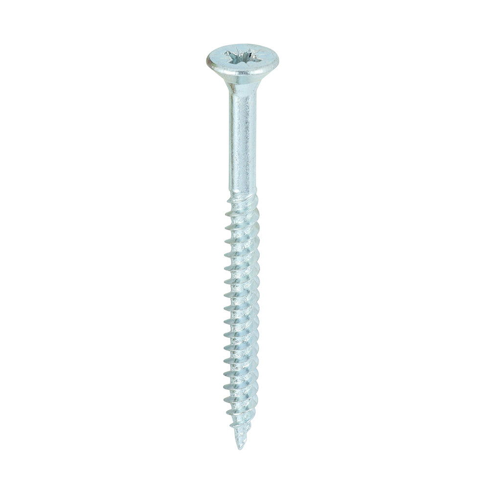 Twin Woodscrew PZ2 CSK Zinc - 8 x 2 | Box of 200