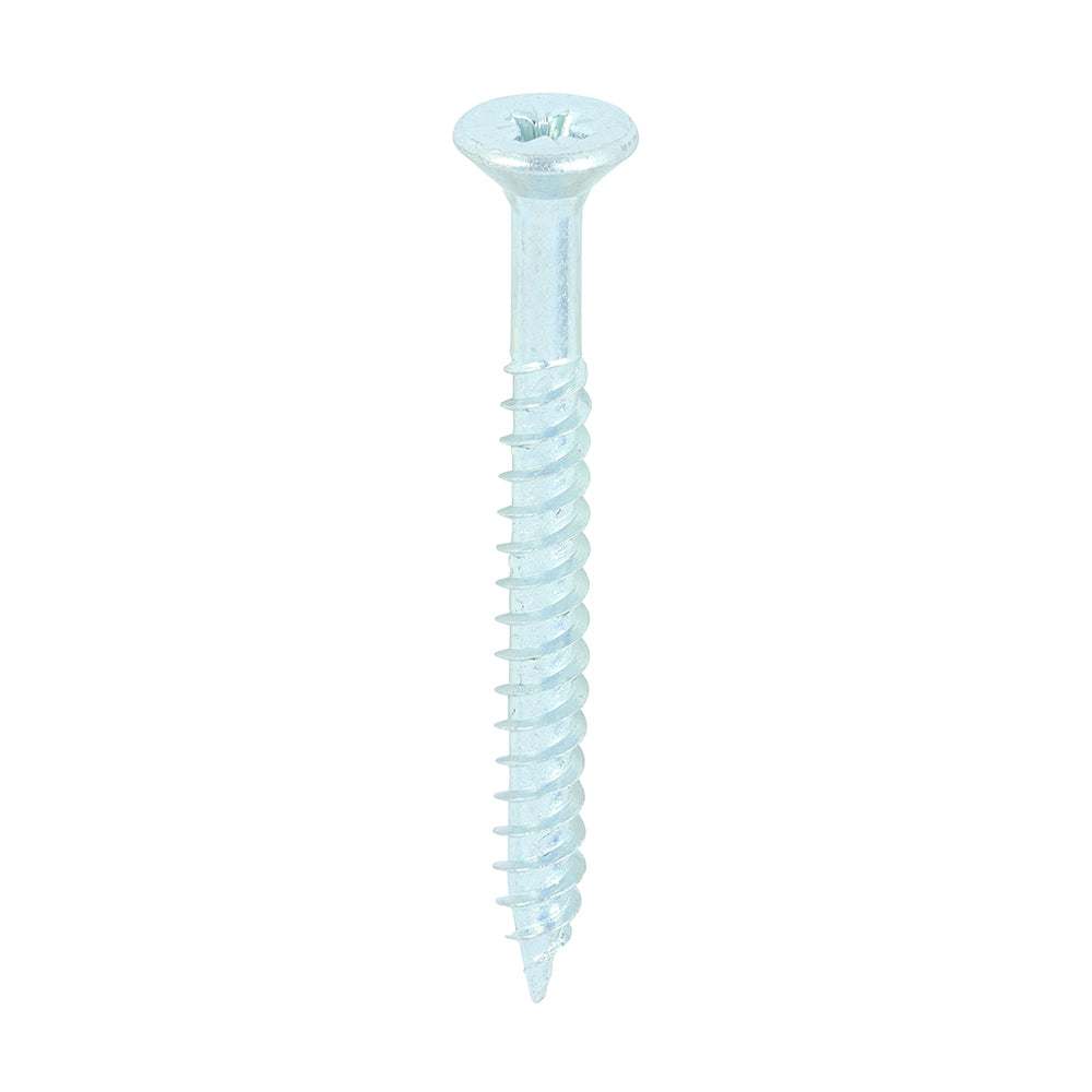 Twin Woodscrew PZ2 CSK Zinc - 10 x 2 | Box of 200