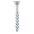 Twin Woodscrew PZ2 CSK Zinc - 10 x 3 | Box of 200