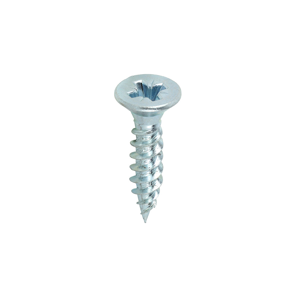 Twin Woodscrew PZ3 CSK Zinc - 12 x 1 | Box of 200