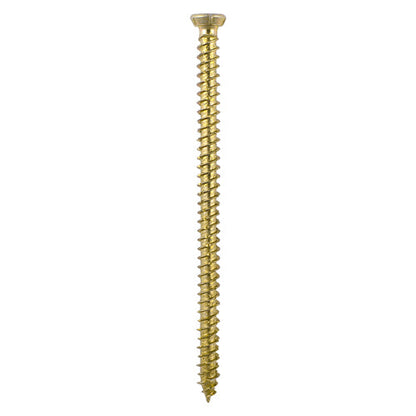 Timco Concrete Screws - TX - Flat Countersunk - Yellow - Box