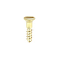 Brass Timber Screw SLOT CSK - 2 x 3/8 | Box of 200