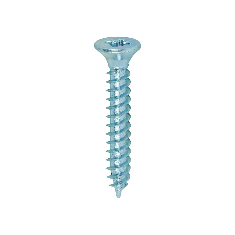 Twin Woodscrew PZ1 CSK Zinc - 4 x 3/4 | Box of 200