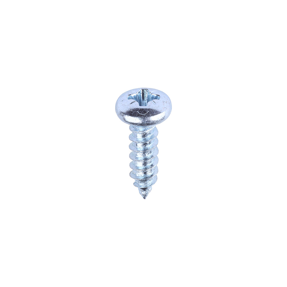 S/Tapping Screw PZ1 PAN Zinc - 4 x 3/8 | Box of 200