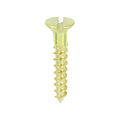 Brass Timber Screw SLOT CSK - 4 x 5/8 | Box of 200