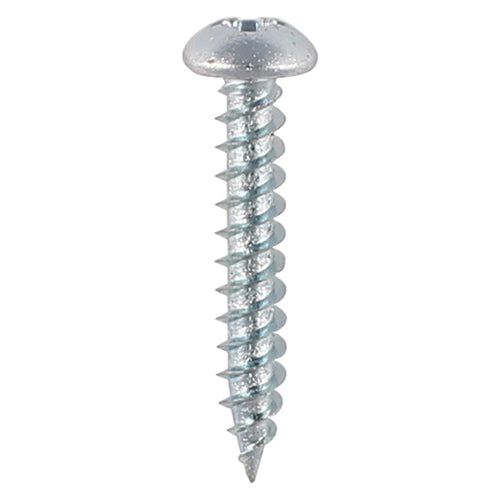 Twin Woodscrew PZ1 RND Zinc - 4 x 5/8 | Box of 200