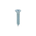Twin Woodscrew PZ1 CSK Zinc - 4 x 5/8 | Box of 200