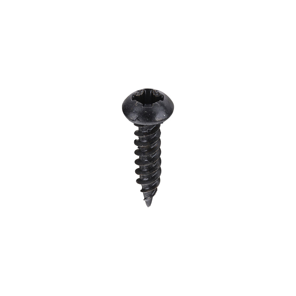 Blackjax Screw PZ2 RND Black - 6 x 5/8 | Box of 200