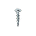 Twin Woodscrew PZ2 RND Zinc - 6 x 5/8 | Box of 200