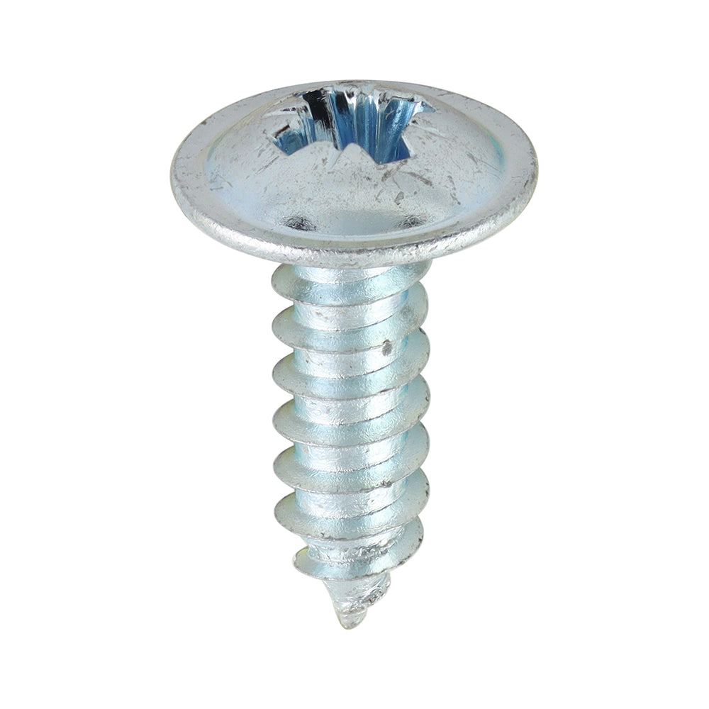 S/Tapping Screw PZ2 FLG Zinc - 8 x 1/2 | Box of 200
