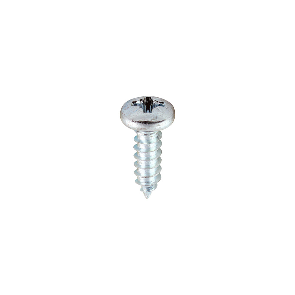 S/Tapping Screw PZ2 PAN Zinc - 8 x 1/2 | Box of 200