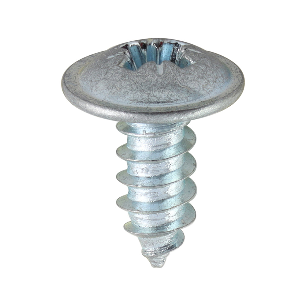 S/Tapping Screw PZ2 FLG Zinc - 8 x 3/8 | Box of 200