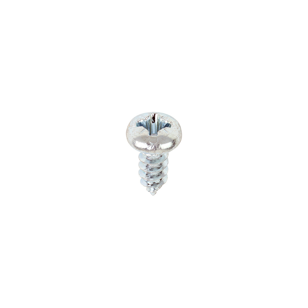 S/Tapping Screw PZ2 PAN Zinc - 8 x 3/8 | Box of 200