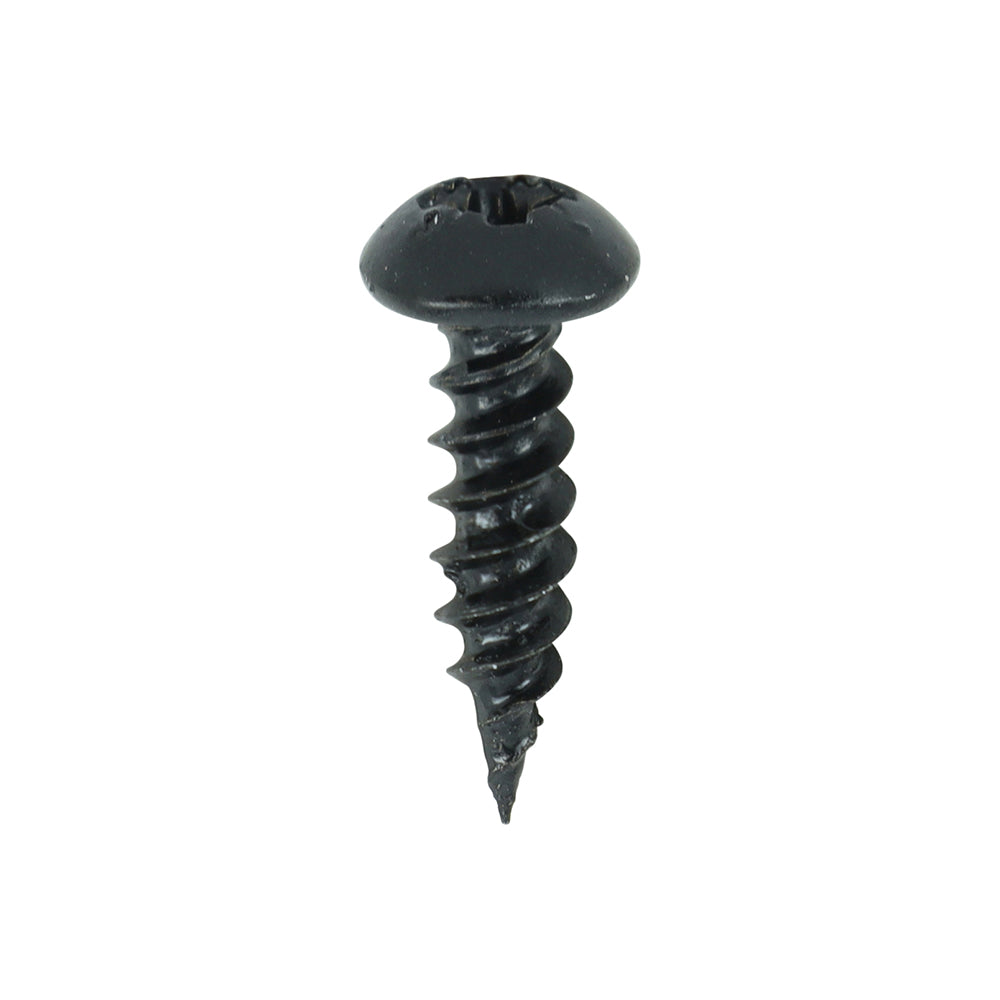 Blackjax Screw PZ2 RND Black - 8 x 5/8 | Box of 200