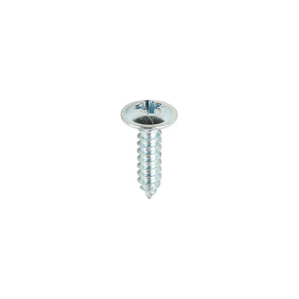 S/Tapping Screw PZ2 FLG Zinc - 8 x 5/8 | Box of 200