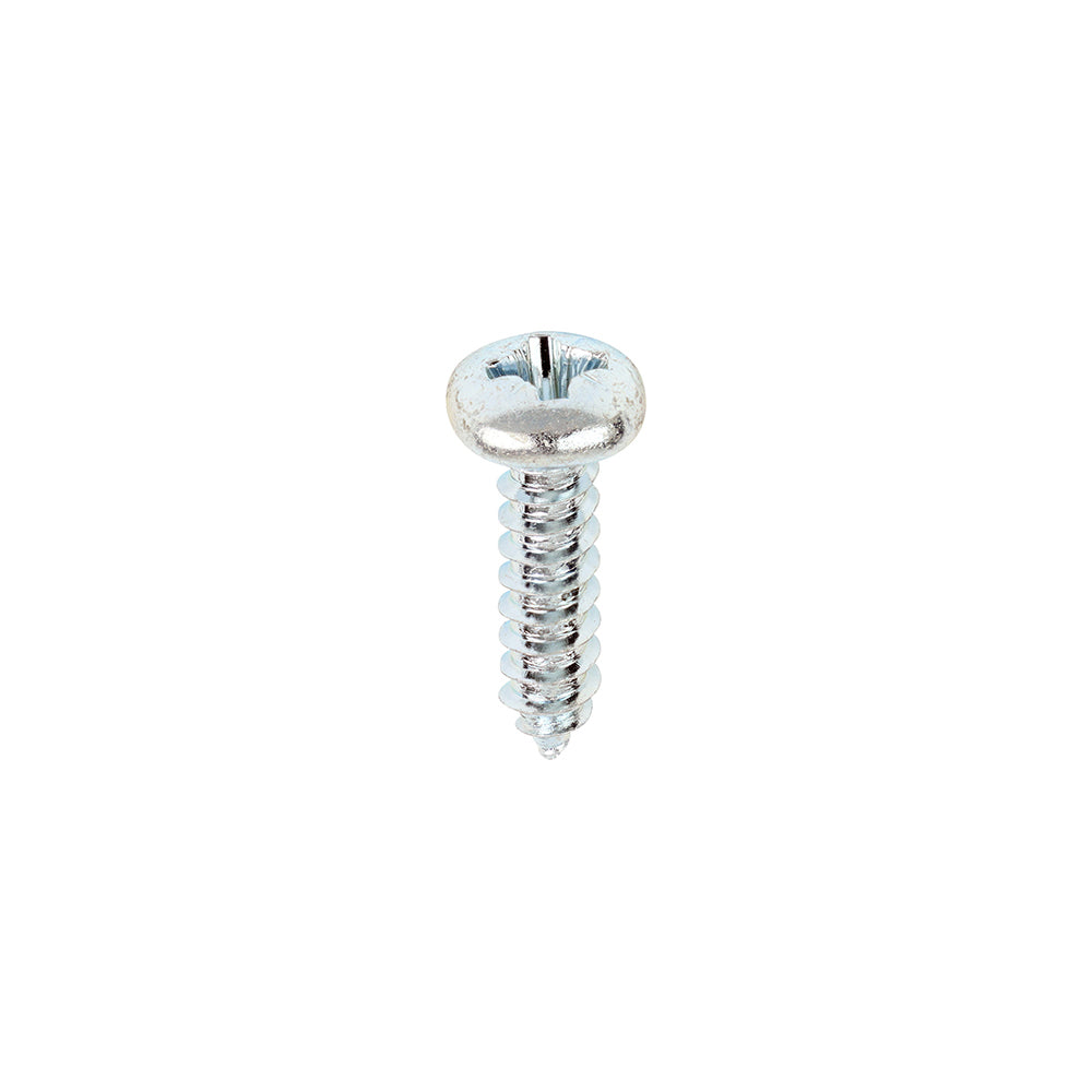 S/Tapping Screw PZ2 PAN Zinc - 8 x 5/8 | Box of 200