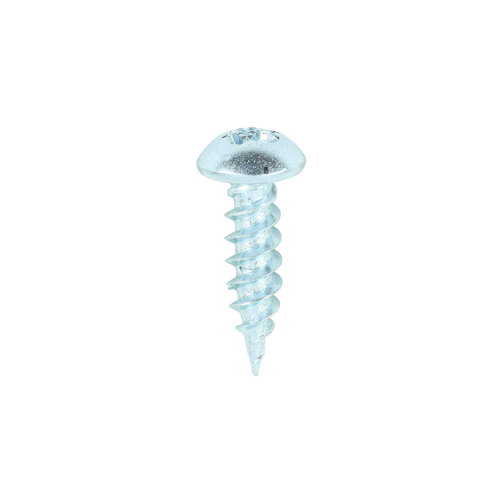 Twin Woodscrew PZ2 RND Zinc - 8 x 5/8 | Box of 200