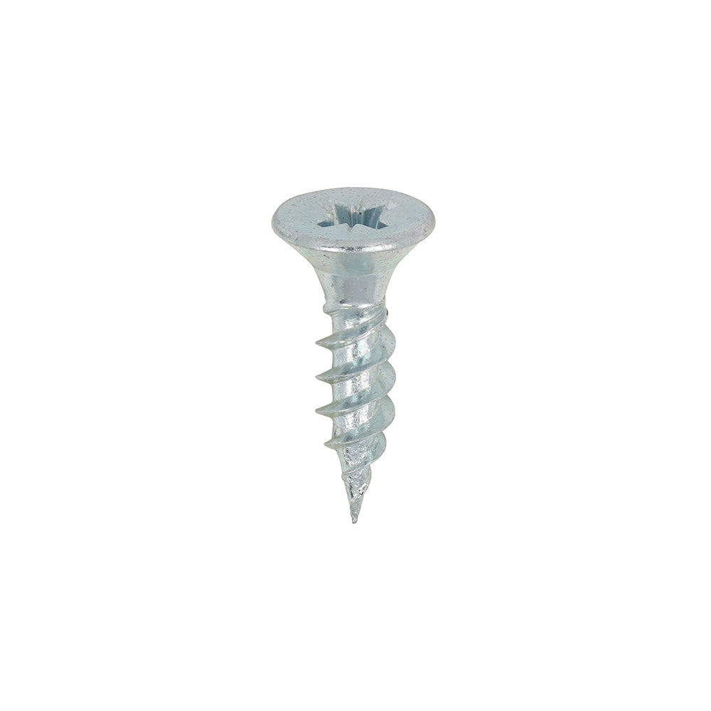 Twin Woodscrew PZ2 CSK Zinc - 10 x 3/4 | Box of 200