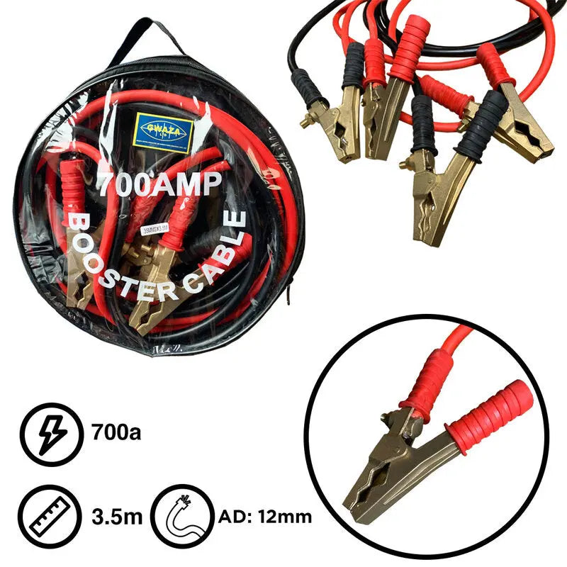 Cable Booster 3.5M x 35mm square 700amp