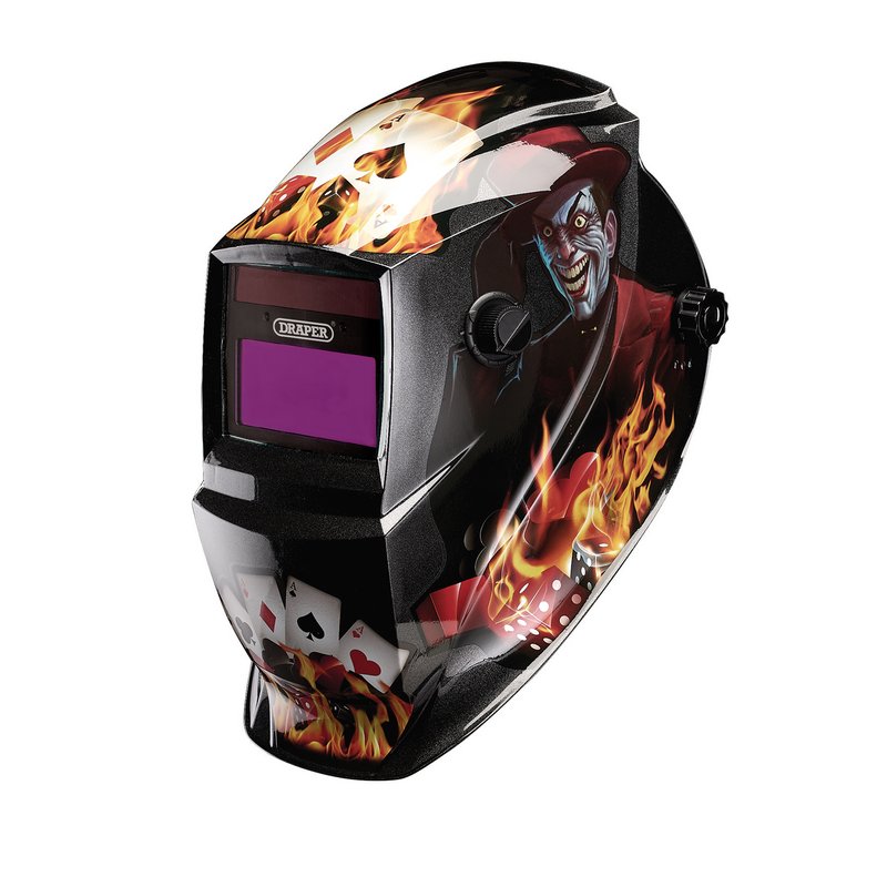 Draper Auto-Darkening Welding Helmet, Playing Cards Draper Tools