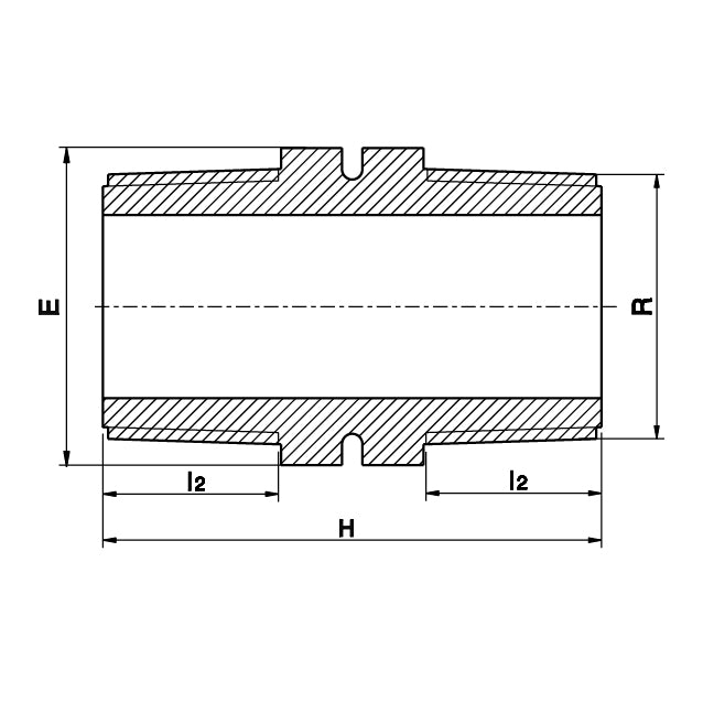 Plasson Plastic Threaded Nipple 1/2" BSP