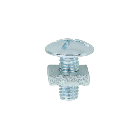 Roofing Bolts with Square Nuts - Zinc - Box