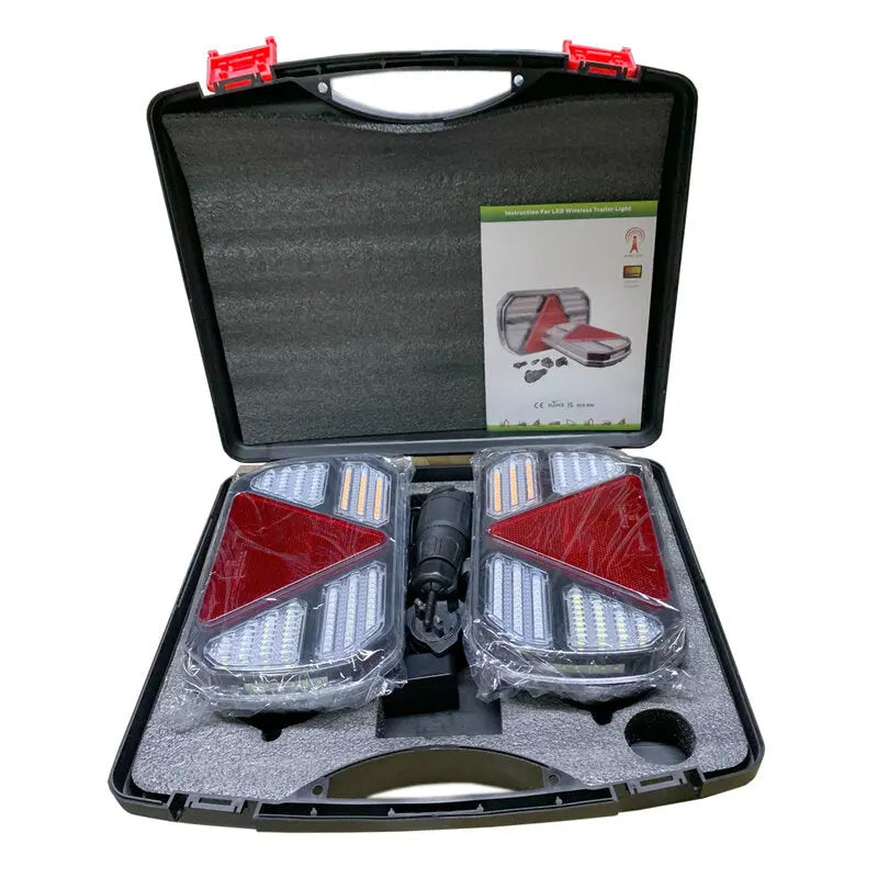 Lamp LED Trailer Kit Magnetic Wireless 13 Pin