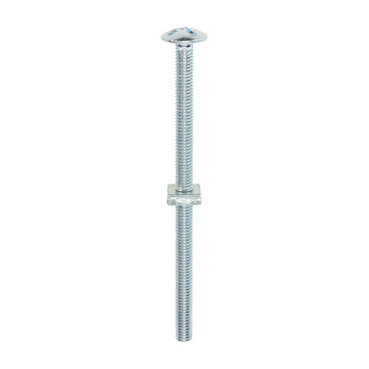 Roofing Bolts with Square Nuts - Zinc - Box