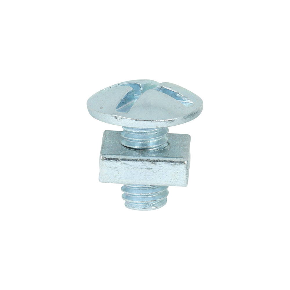 Roofing Bolts with Square Nuts - Zinc - Box