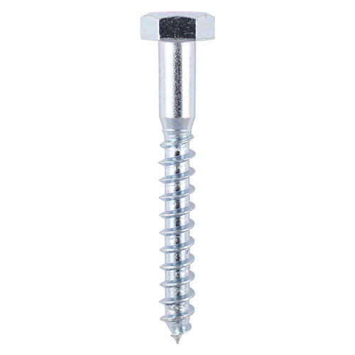 Coach Screw DIN 571 - BZP - 6.0 x 70 | TIMbag of 100