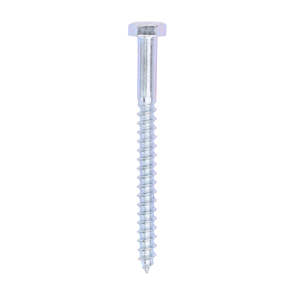 Coach Screws - Hex - Zinc - Box