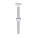 Carriage Bolt Exterior - SO - M6 x 75 | Bag of 10