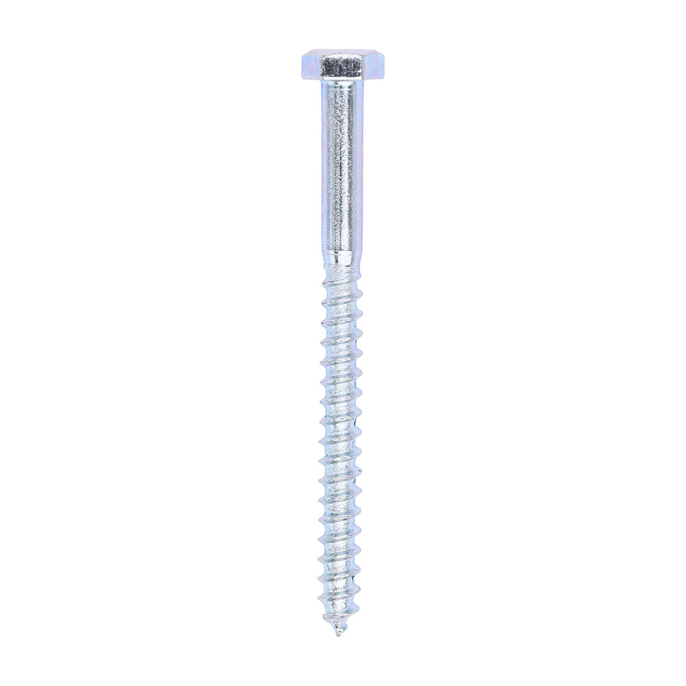 Coach Screws - Hex - Zinc - Box