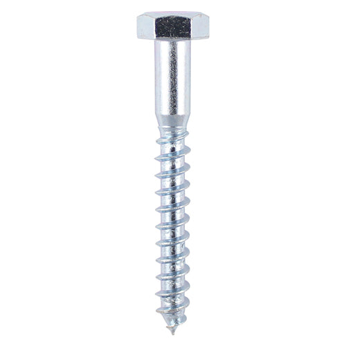 Coach Screws - Hex - Zinc - Box