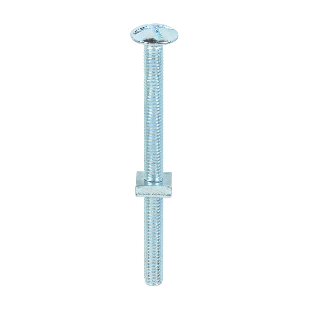 Roofing Bolts with Square Nuts - Zinc - Box