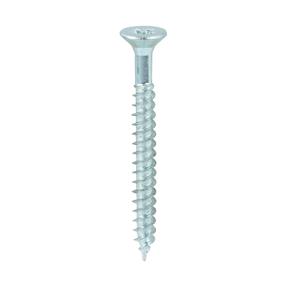 Twin Woodscrew PZ2 CSK Zinc - 7 x 1 1/2 | Box of 200