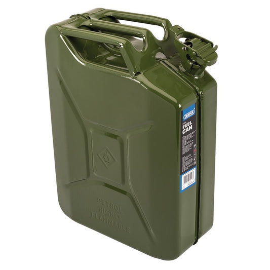 Draper Steel Fuel Can 20L Green