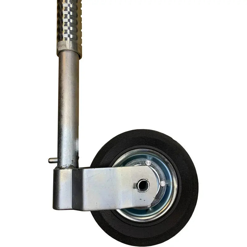 Gwaza Jockey Wheel Ribbed no Clamp 48mm N.W.L 500kg