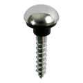Mirror Screw Dome - Chrome - 8 x 1 1/2 | TIMpac of 8