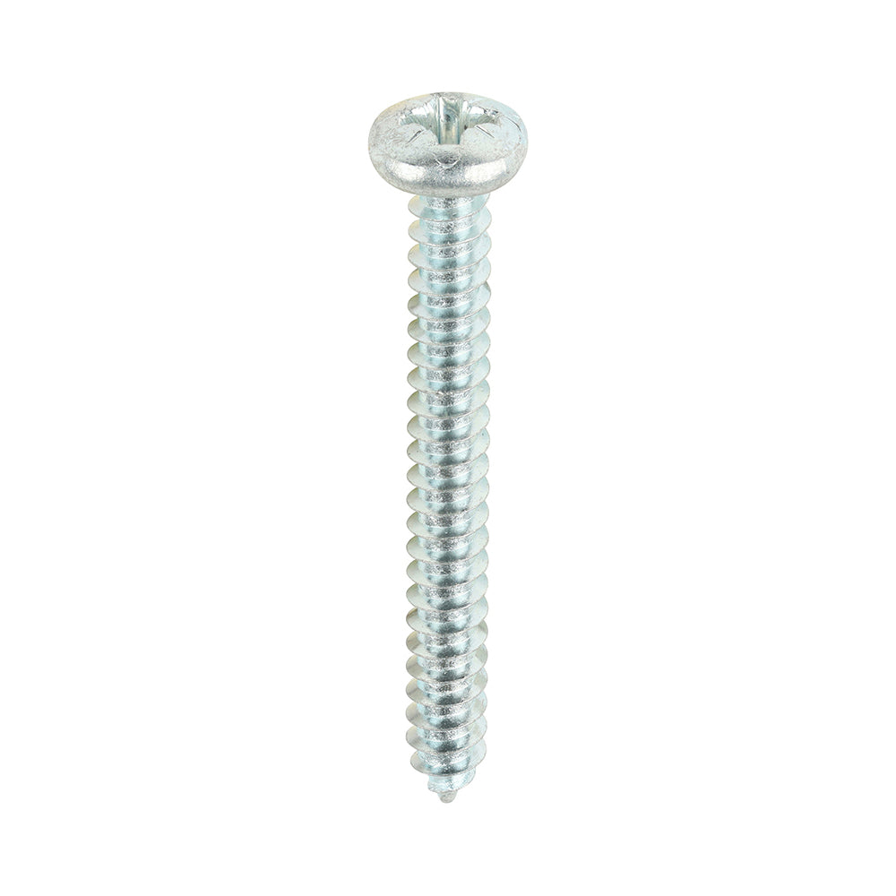S/Tapping Screw PZ2 PAN Zinc - 8 x 1 1/2 | Box of 200