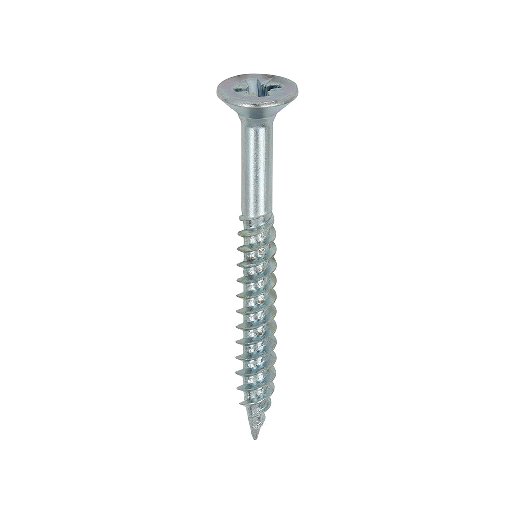 Twin Woodscrew PZ2 CSK Zinc - 8 x 1 1/2 | Box of 200