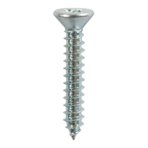 S/Tapping Screw PZ2 CSK - BZP - 8 x 1 1/4 | TIMpac of 16
