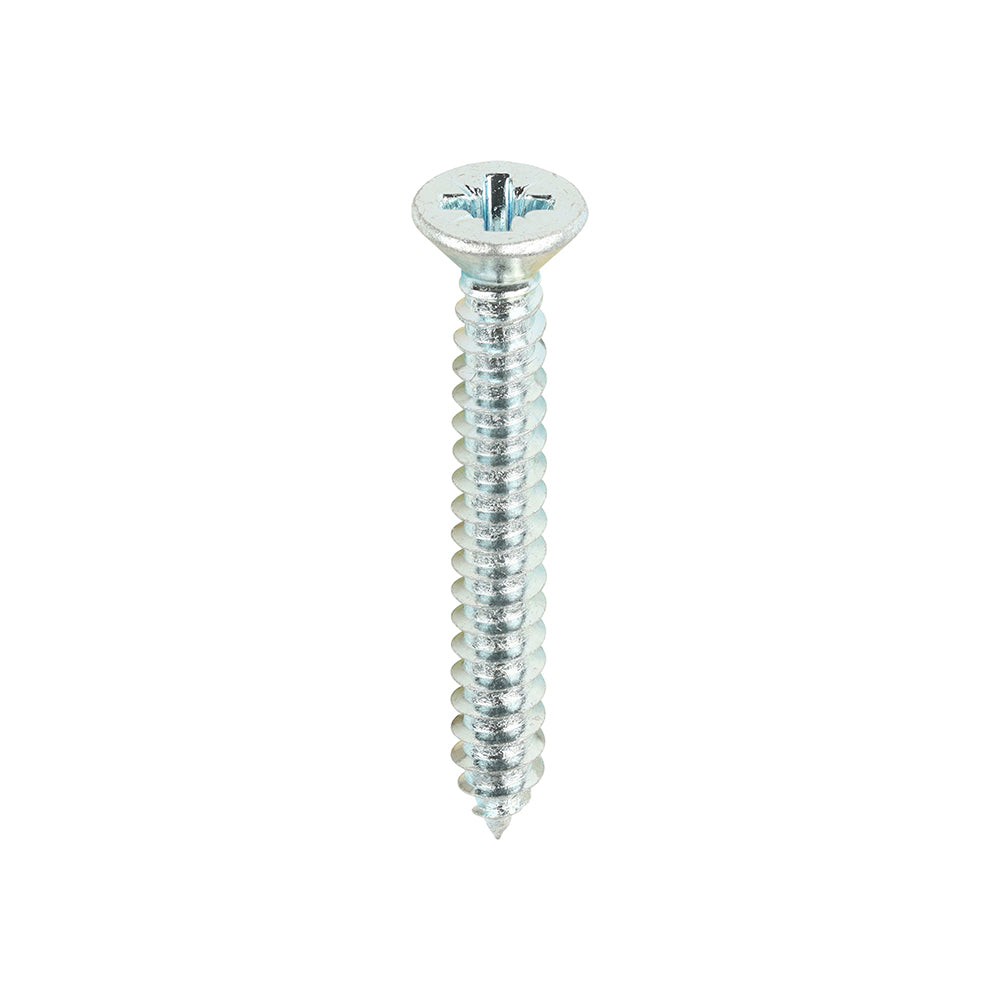 S/Tapping Screw PZ2 CSK Zinc - 8 x 1 1/4 | Box of 200