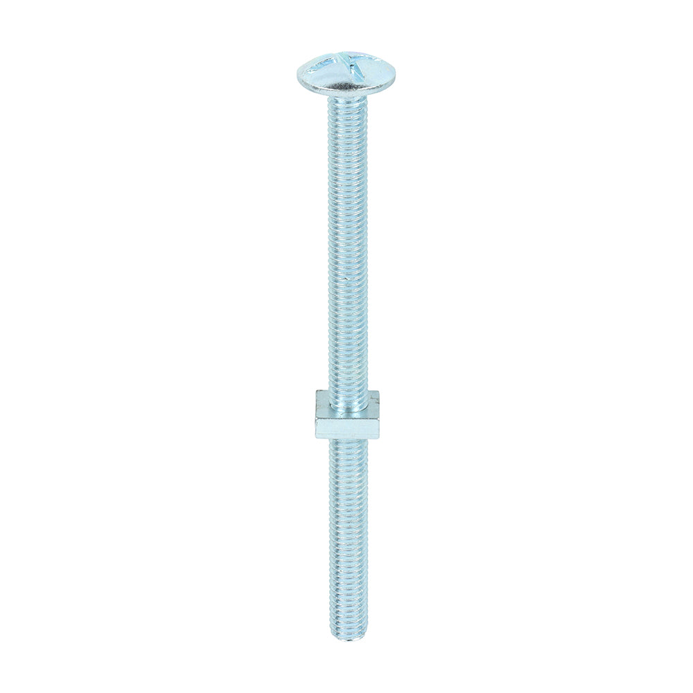 Roofing Bolts with Square Nuts - Zinc - Box