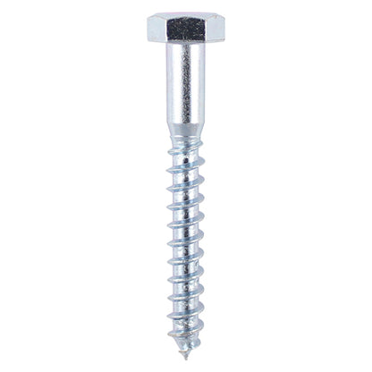 Coach Screws - Hex - Zinc - Box