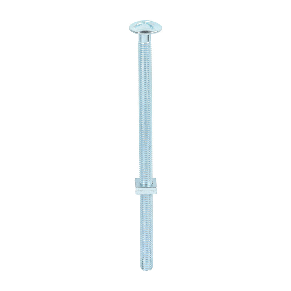 Roofing Bolts with Square Nuts - Zinc - Box