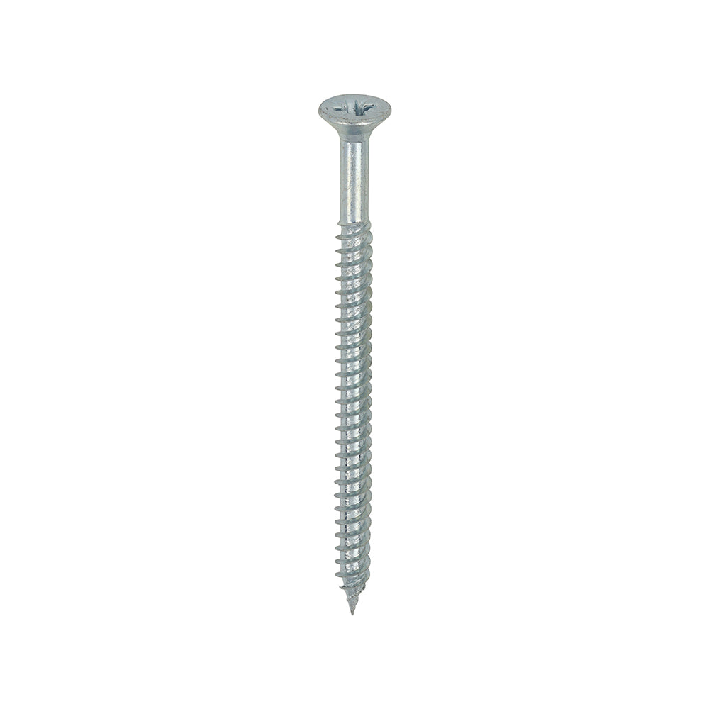 Twin Woodscrew PZ2 CSK Zinc - 8 x 2 1/2 | Box of 200